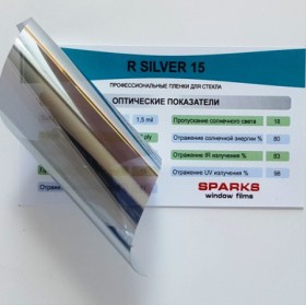Тонировочная плёнка SPARKS R SILVER 15